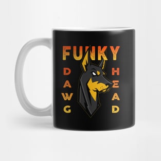 Funky Dawg Head Mug